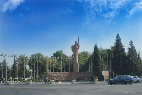 vahdat - a city in tajikistan